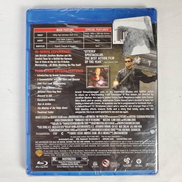 Terminator 3: Rise of the Machines (Blu-ray + DVD, Schwarzenegger) - Picture 2 of 2